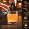 Brew Glitter - Orange Edible Drink Glitter (4g, x1 Flip-Cap Jar) for Beer, Cocktails and Beverages